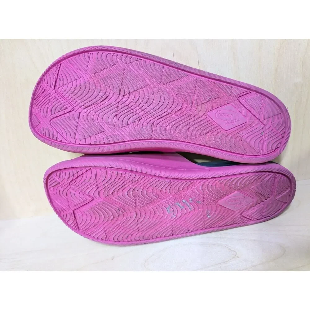 Chaco Chillos Kids Youth Girls Size 6 Sandals Slides Pink Performance Buckle